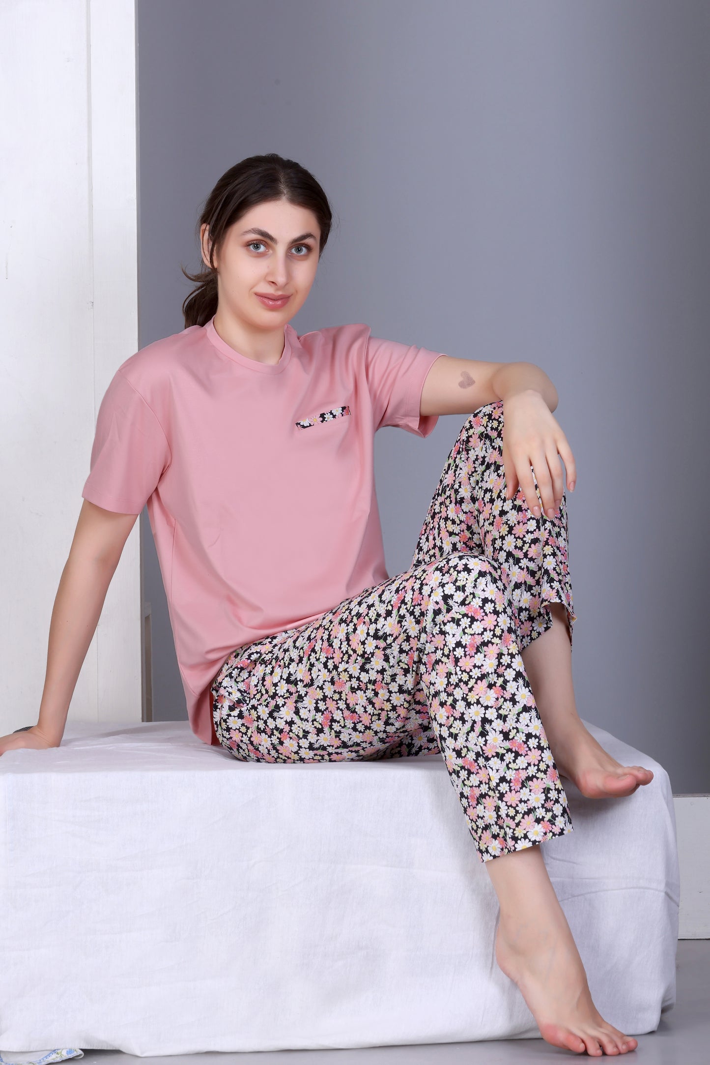 Cotton Night Suit