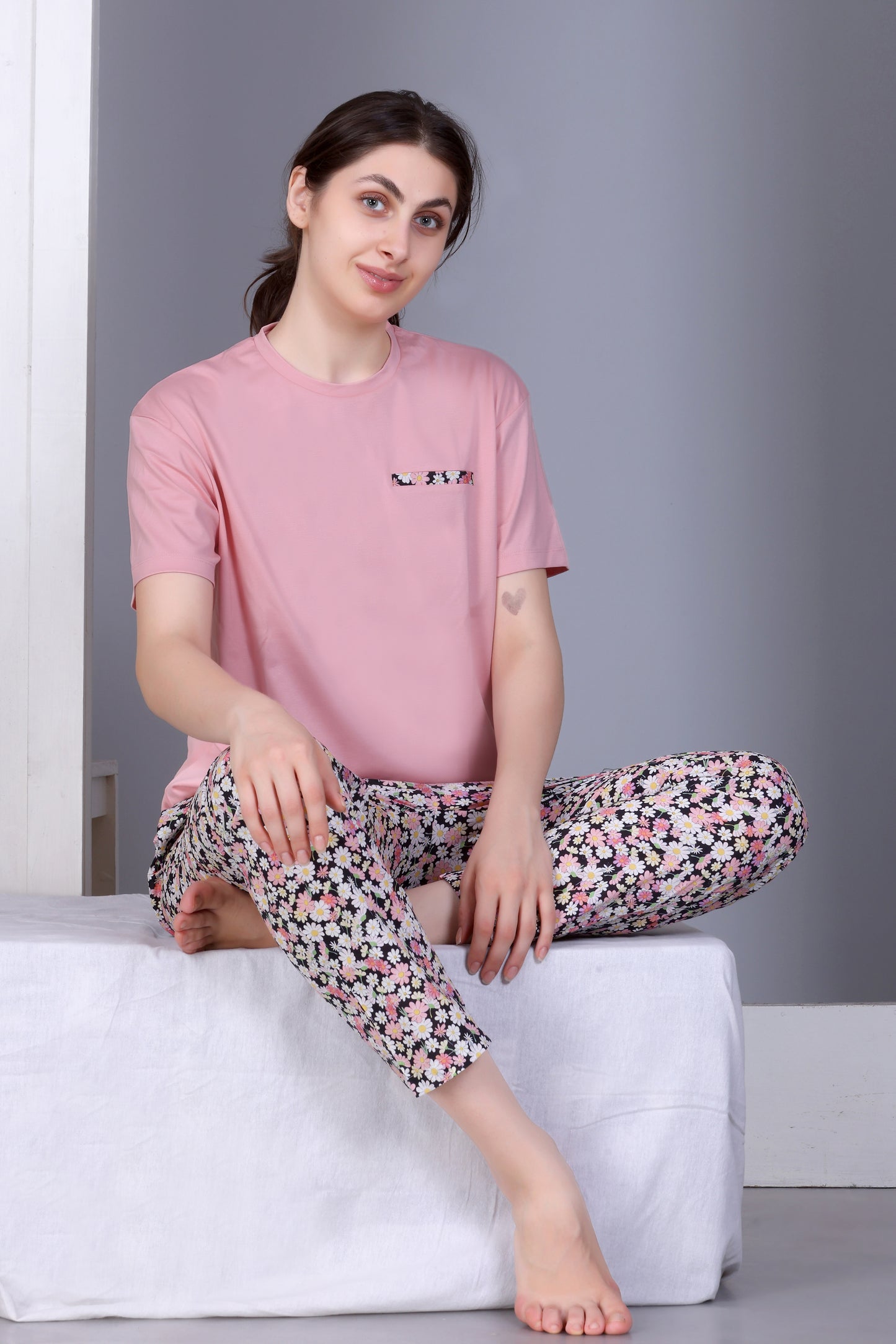 Cotton Night Suit