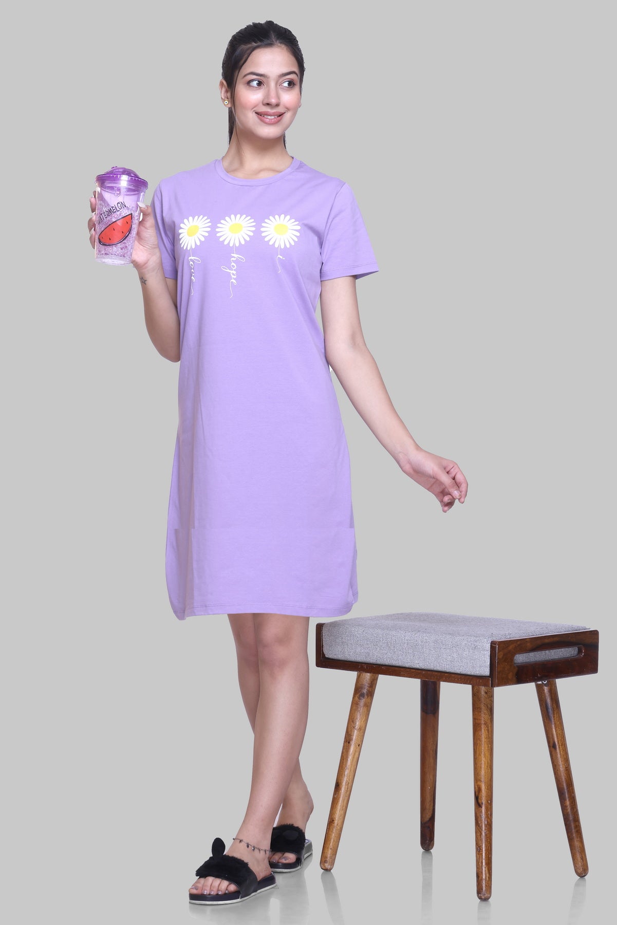 CottonBloom Daisy Lounge Dress
