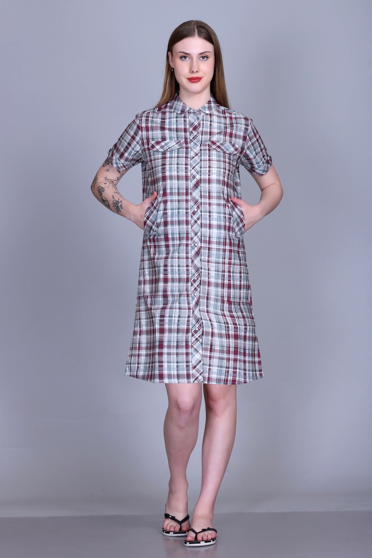 Cotton Tunic Dress