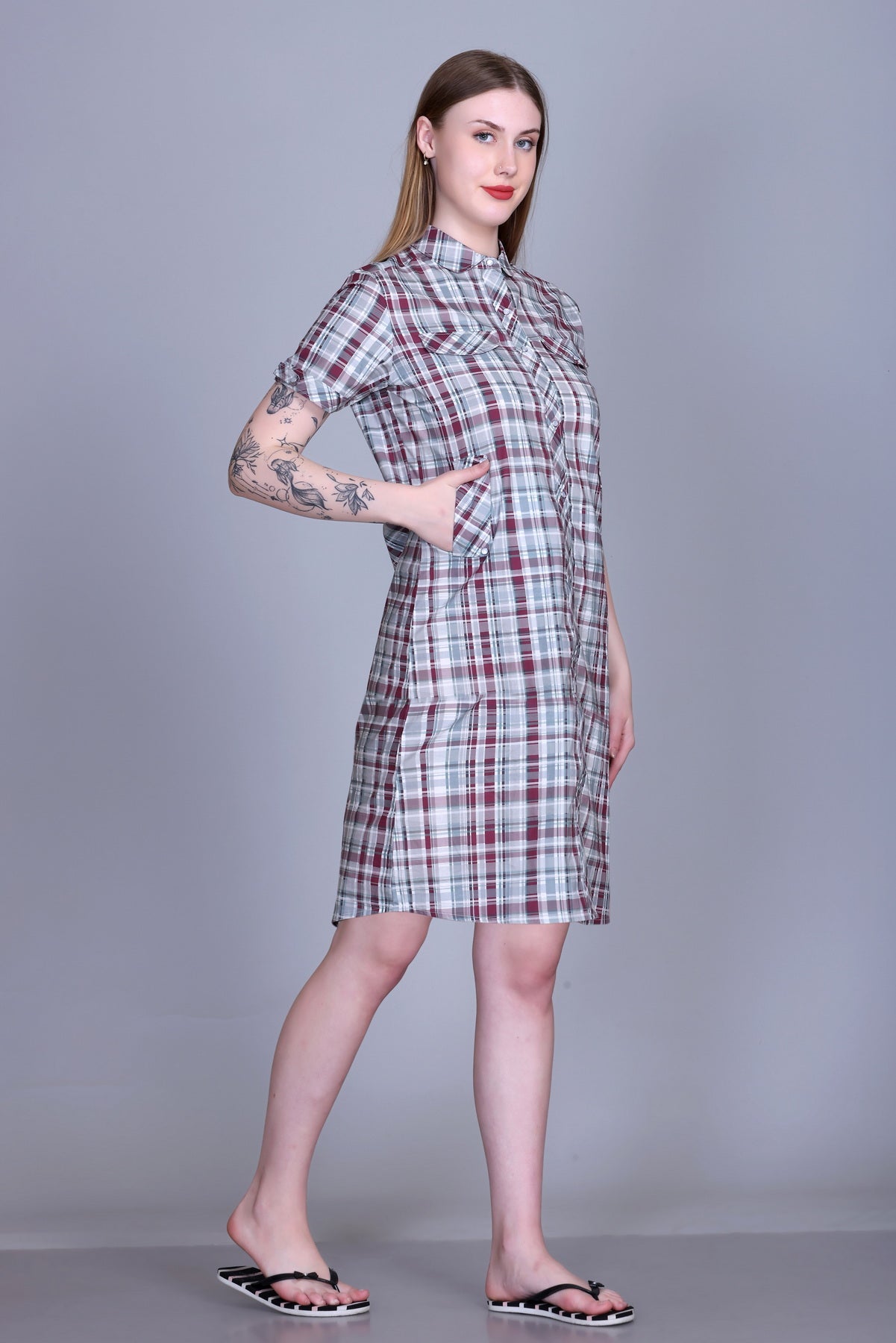 Cotton Tunic Dress