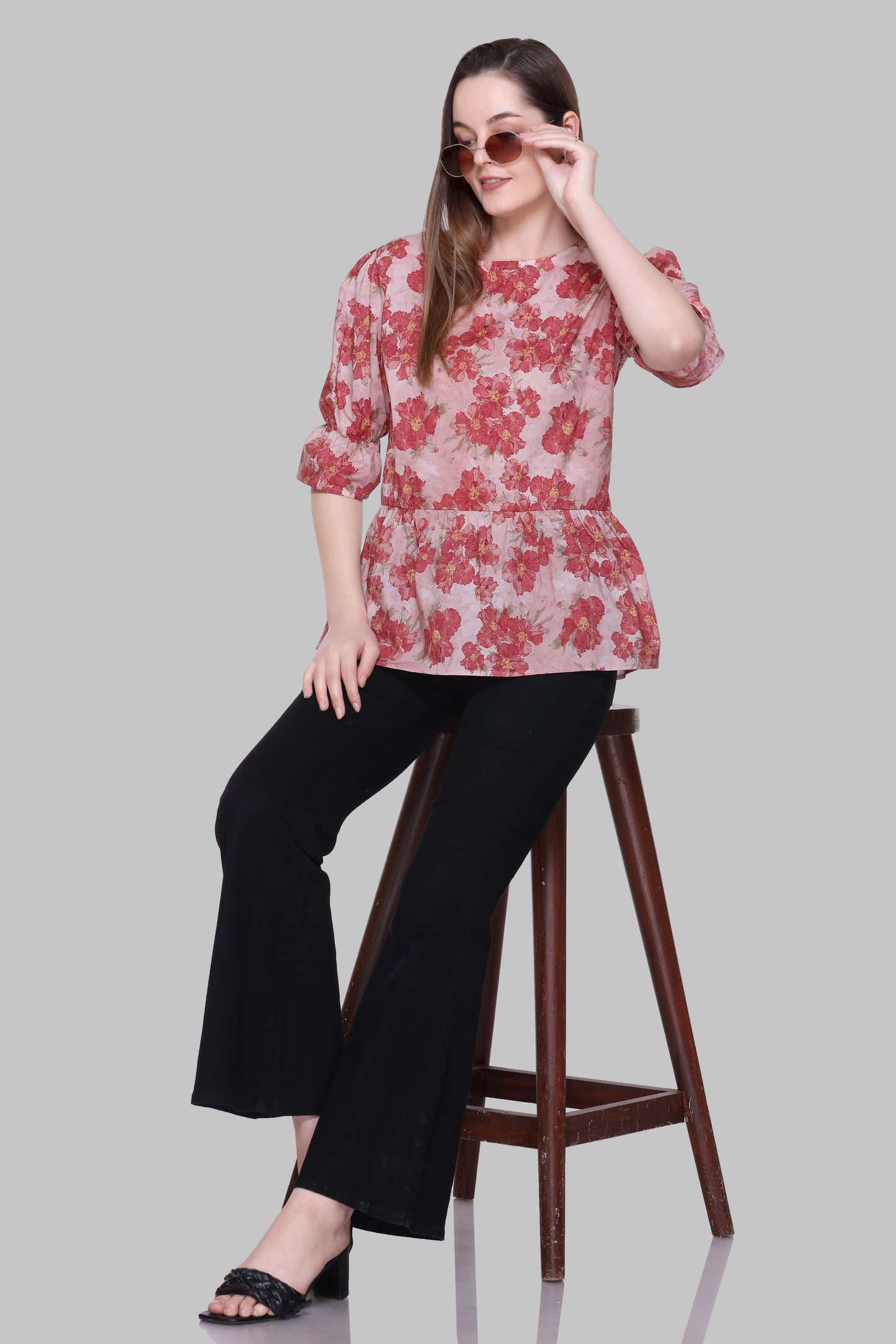 Printed Cotton Top
