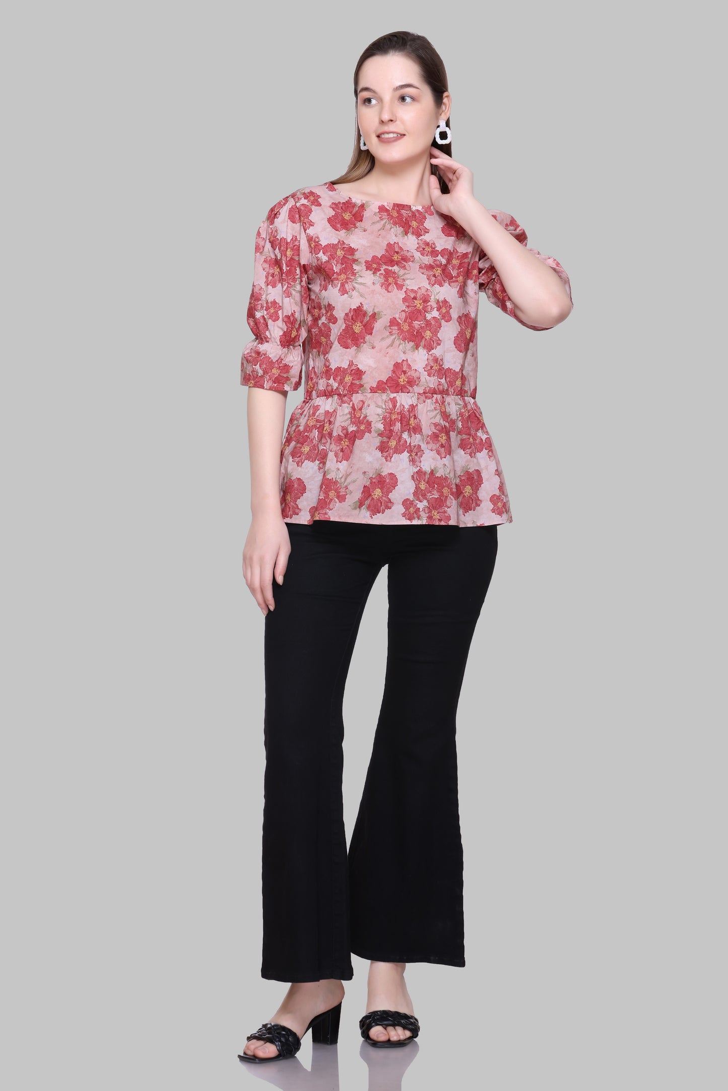 Printed Cotton Top