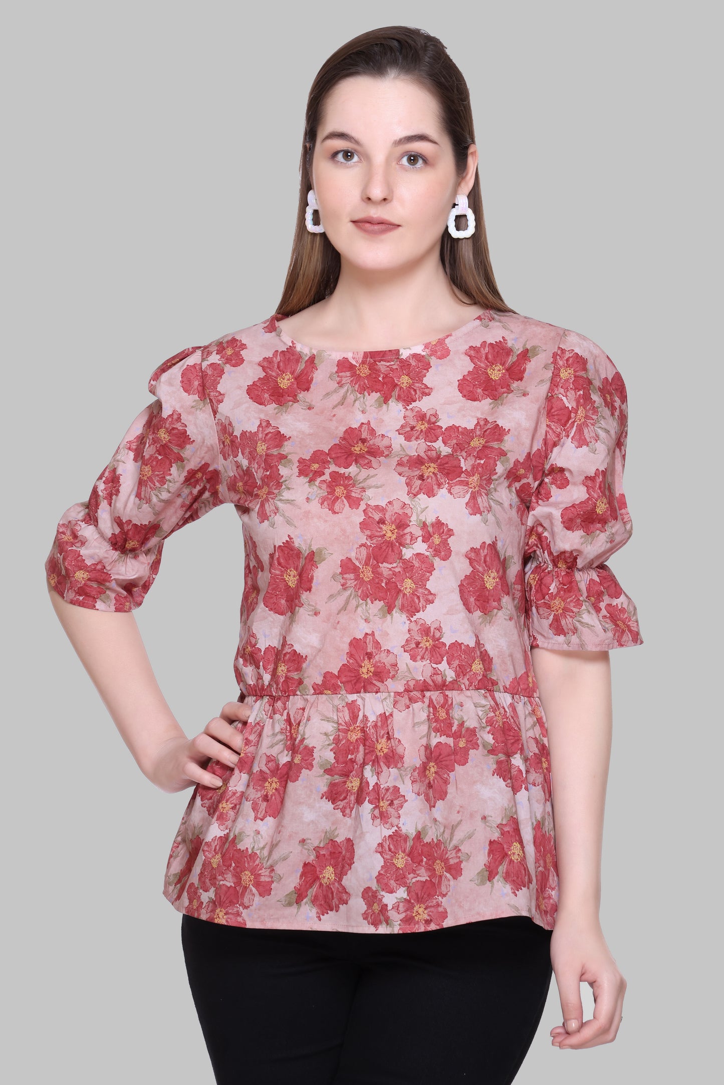 Printed Cotton Top
