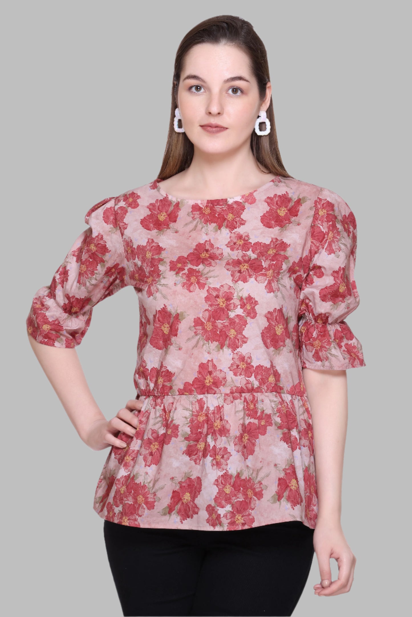 Printed Cotton Top
