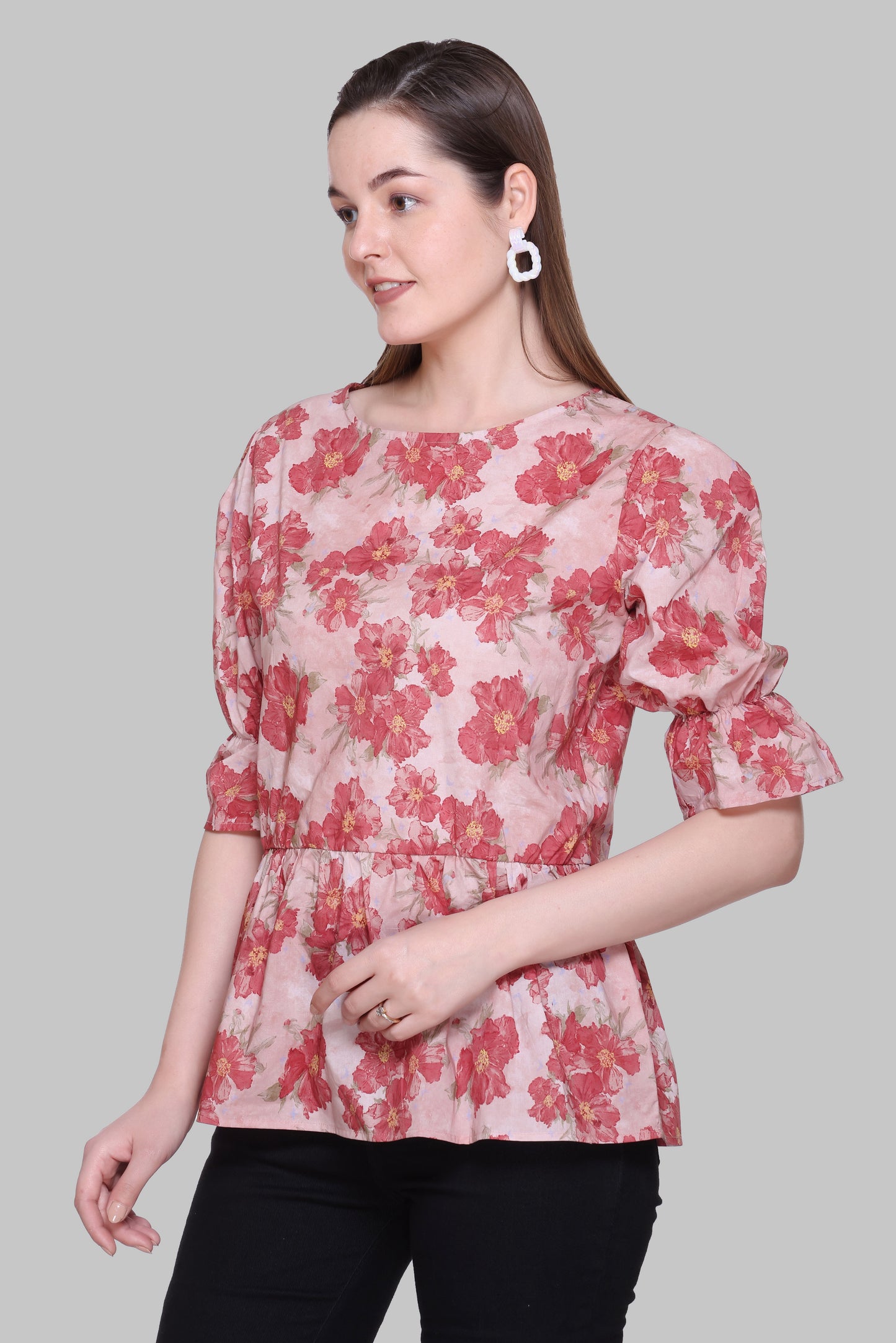 Printed Cotton Top