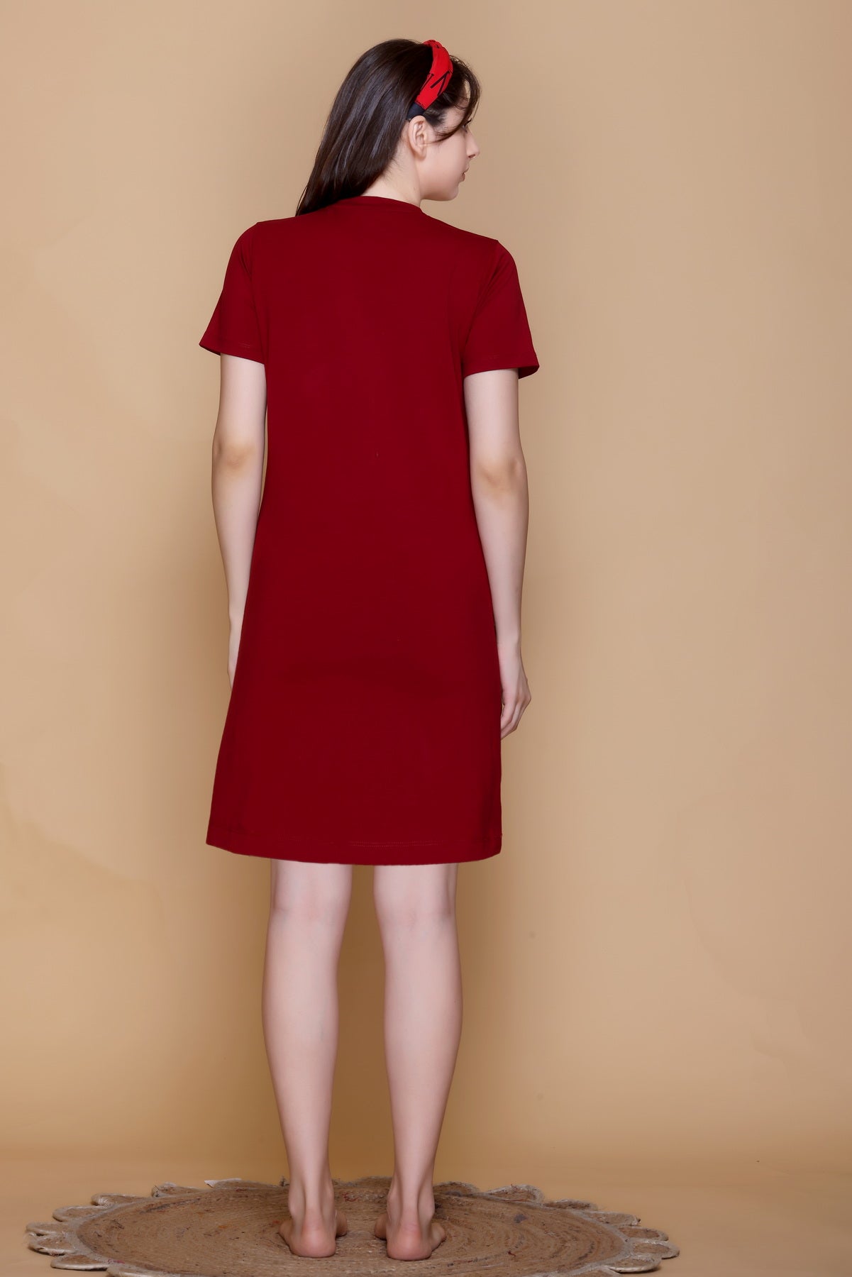 CottonBloom HeartGlow Nightdress