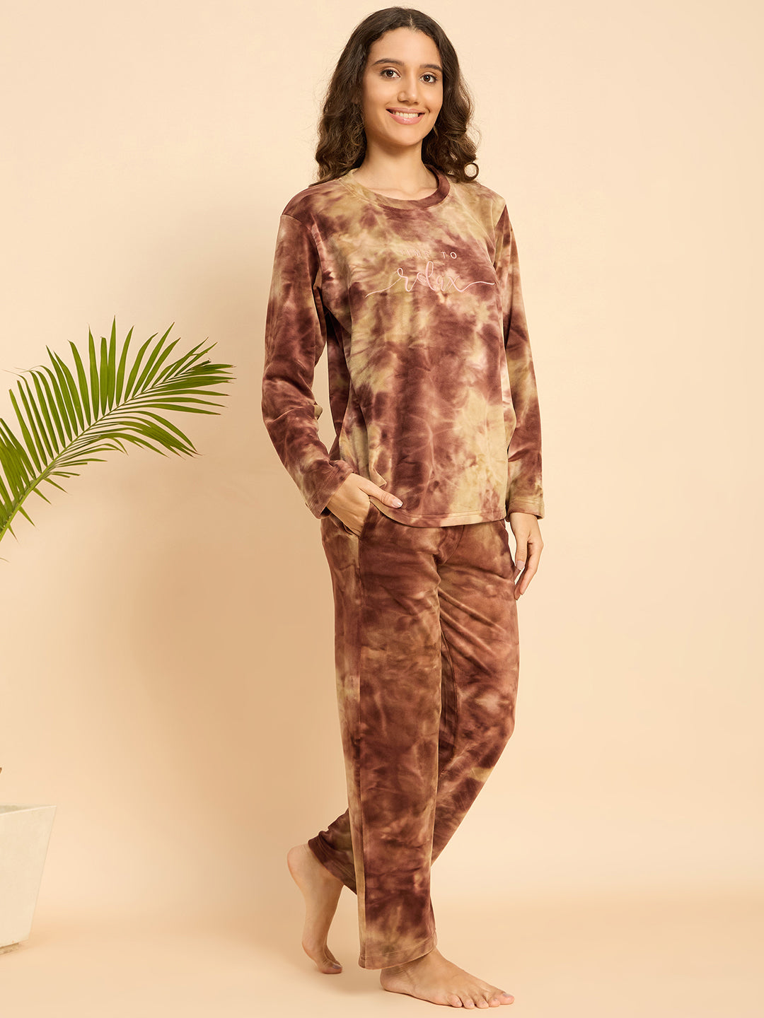 KIZA WOMEN TIE & DYE ROUND NECK