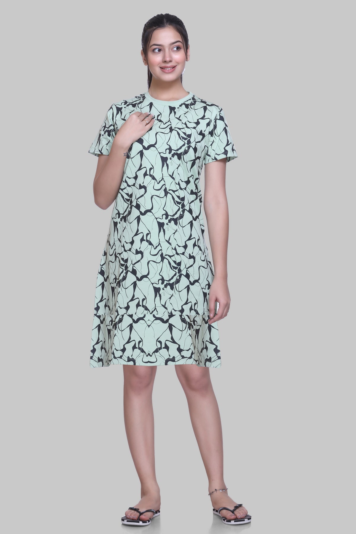 CottonBloom Breeze Dress
