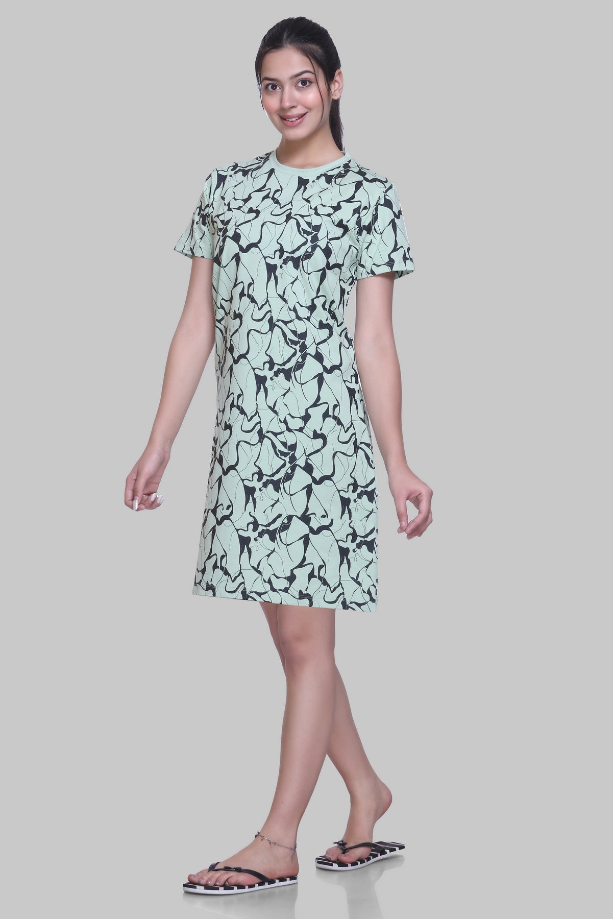 CottonBloom Breeze Dress