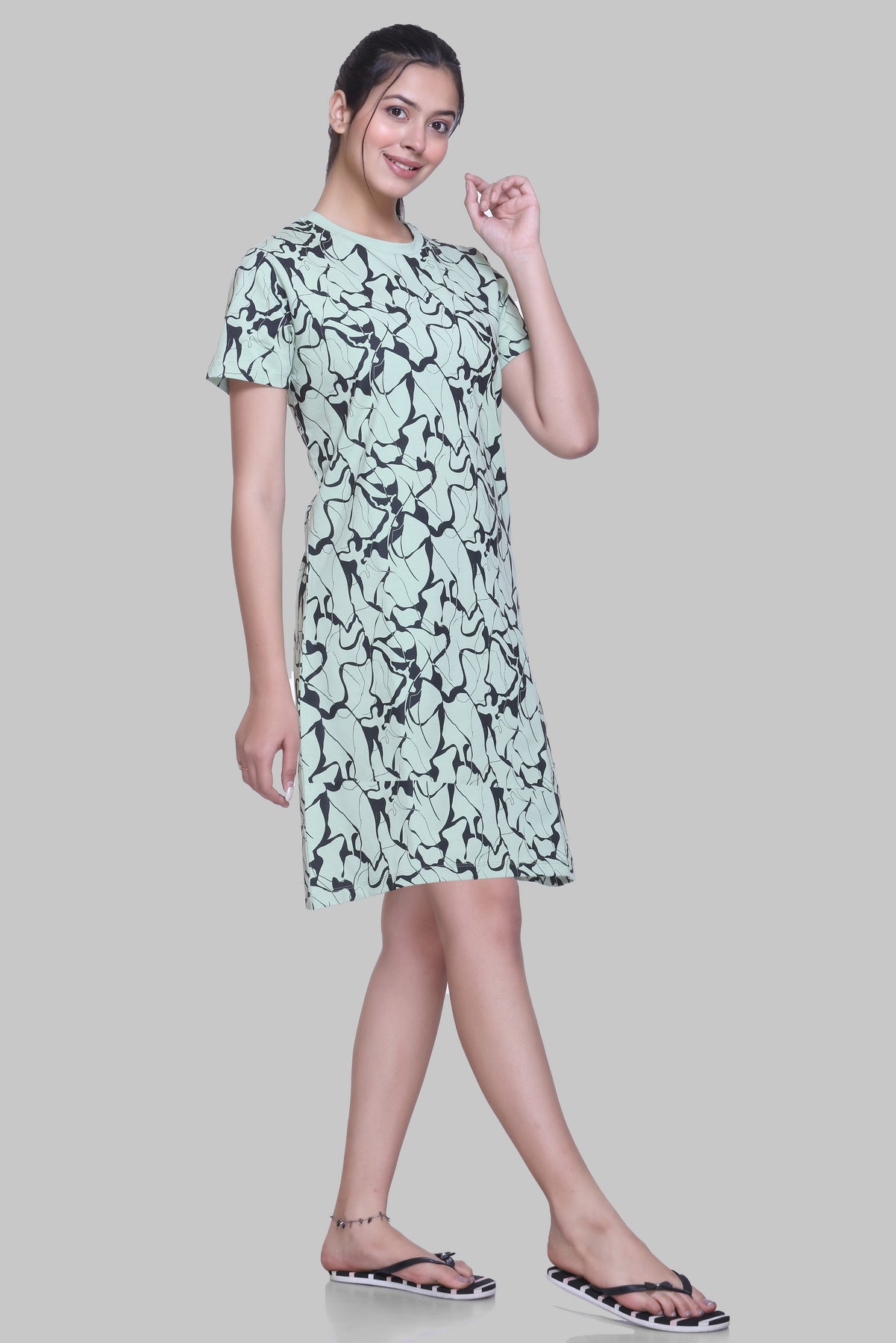 CottonBloom Breeze Dress