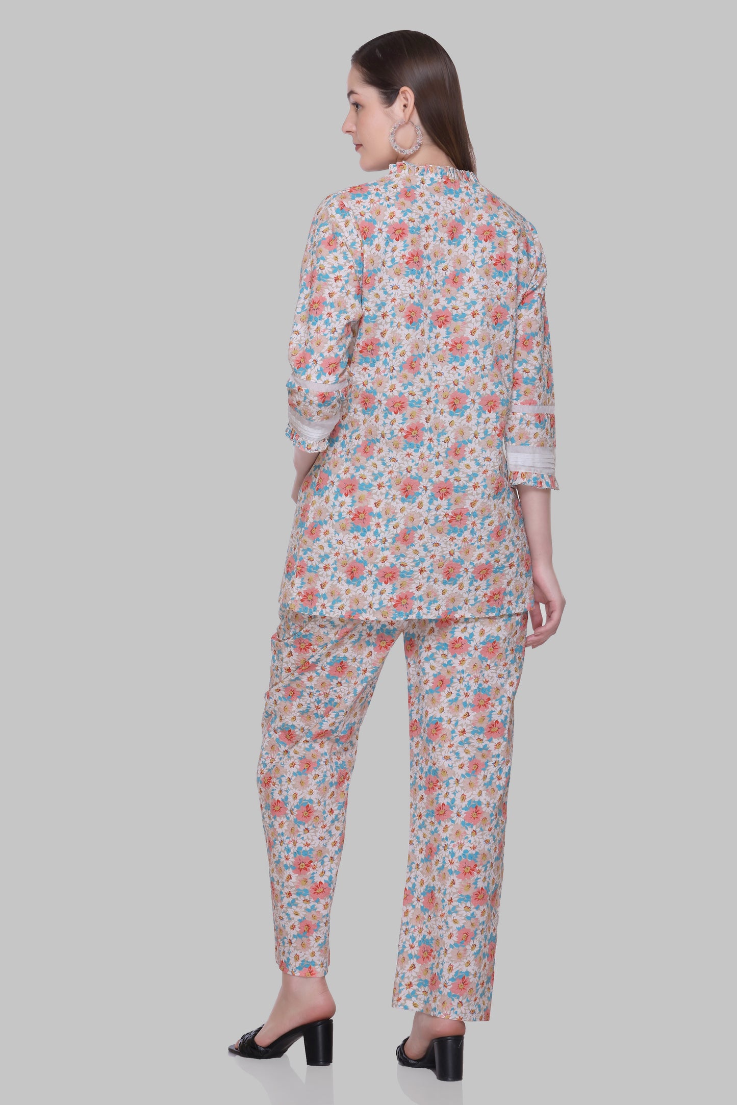 Cotton Kurti & Bottom Set