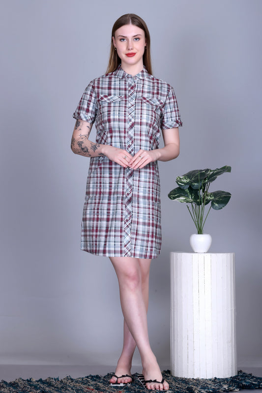 Cotton Tunic Dress