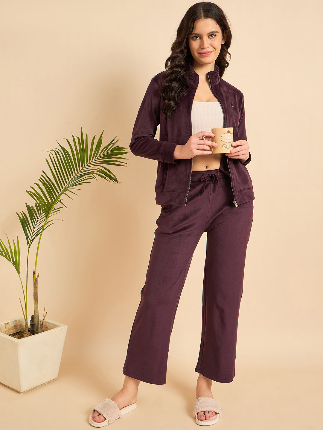 KIZA WOMEN TRACKSUIT WITH LOOSE PYJAMA