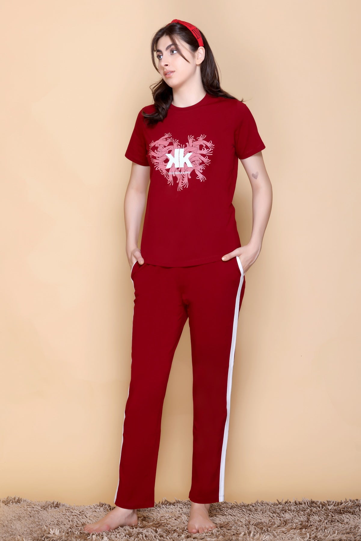 CottonBloom Crimson Ease Set