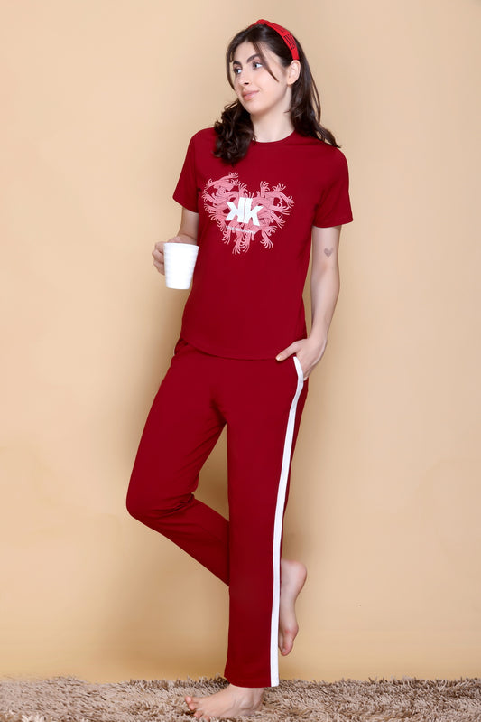 CottonBloom Crimson Ease Set