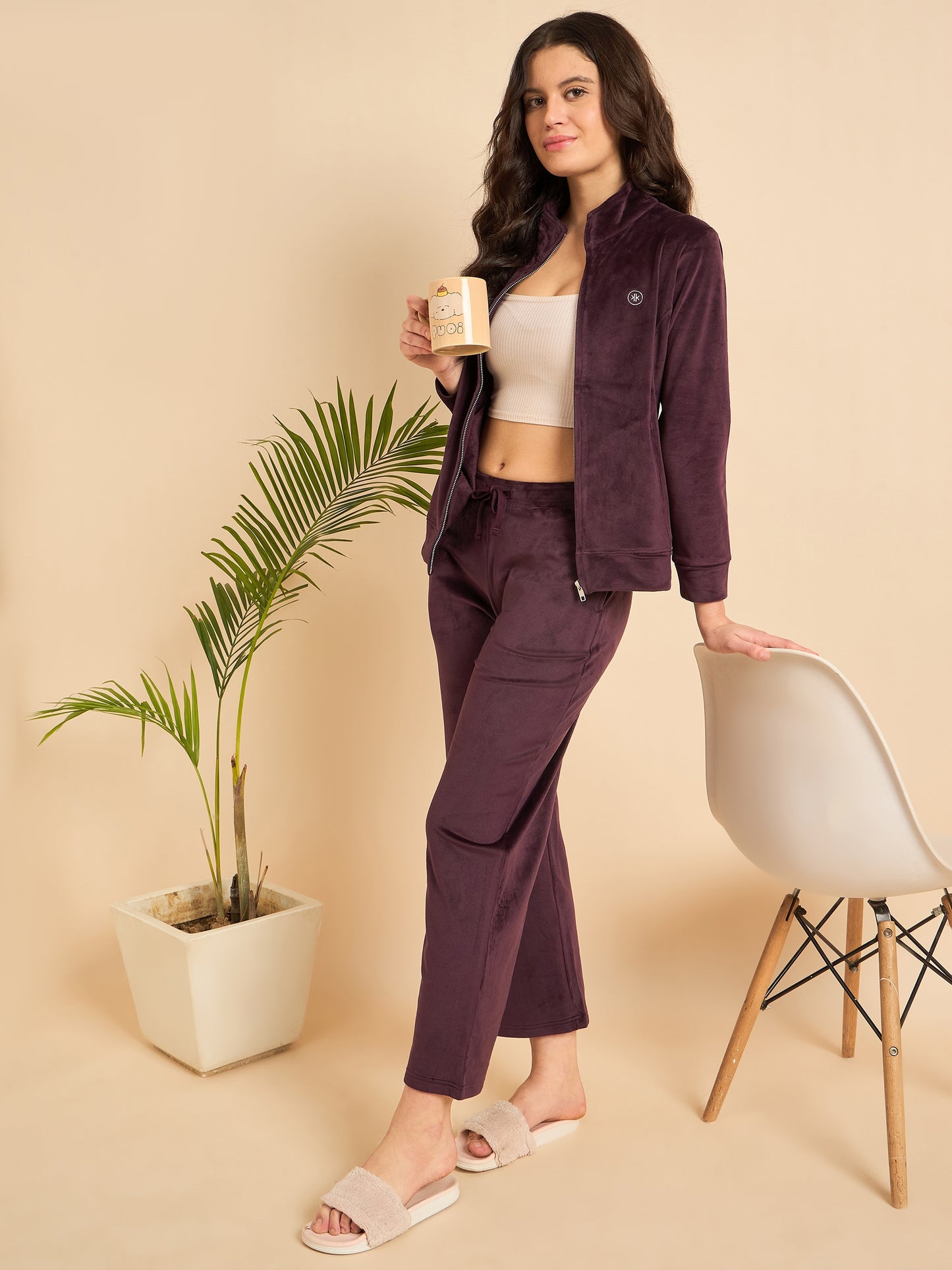 KIZA WOMEN TRACKSUIT WITH LOOSE PYJAMA