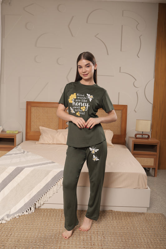 Cotton Night Suit