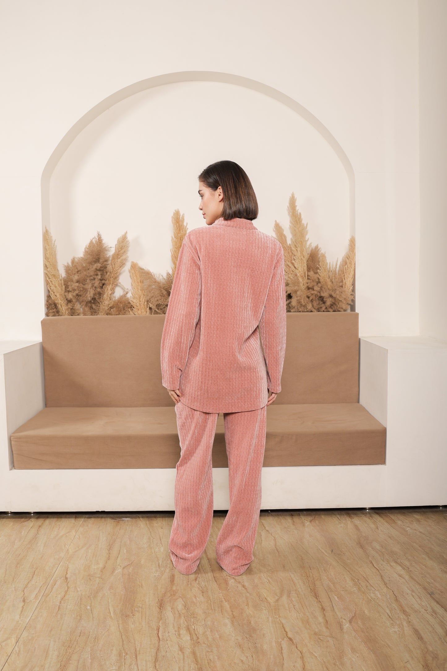 Kiza Women’s Chanel Coudary Zipper Night Suit
