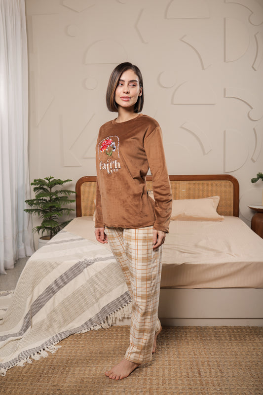 Kiza Women’s Faith Printed Night Suit