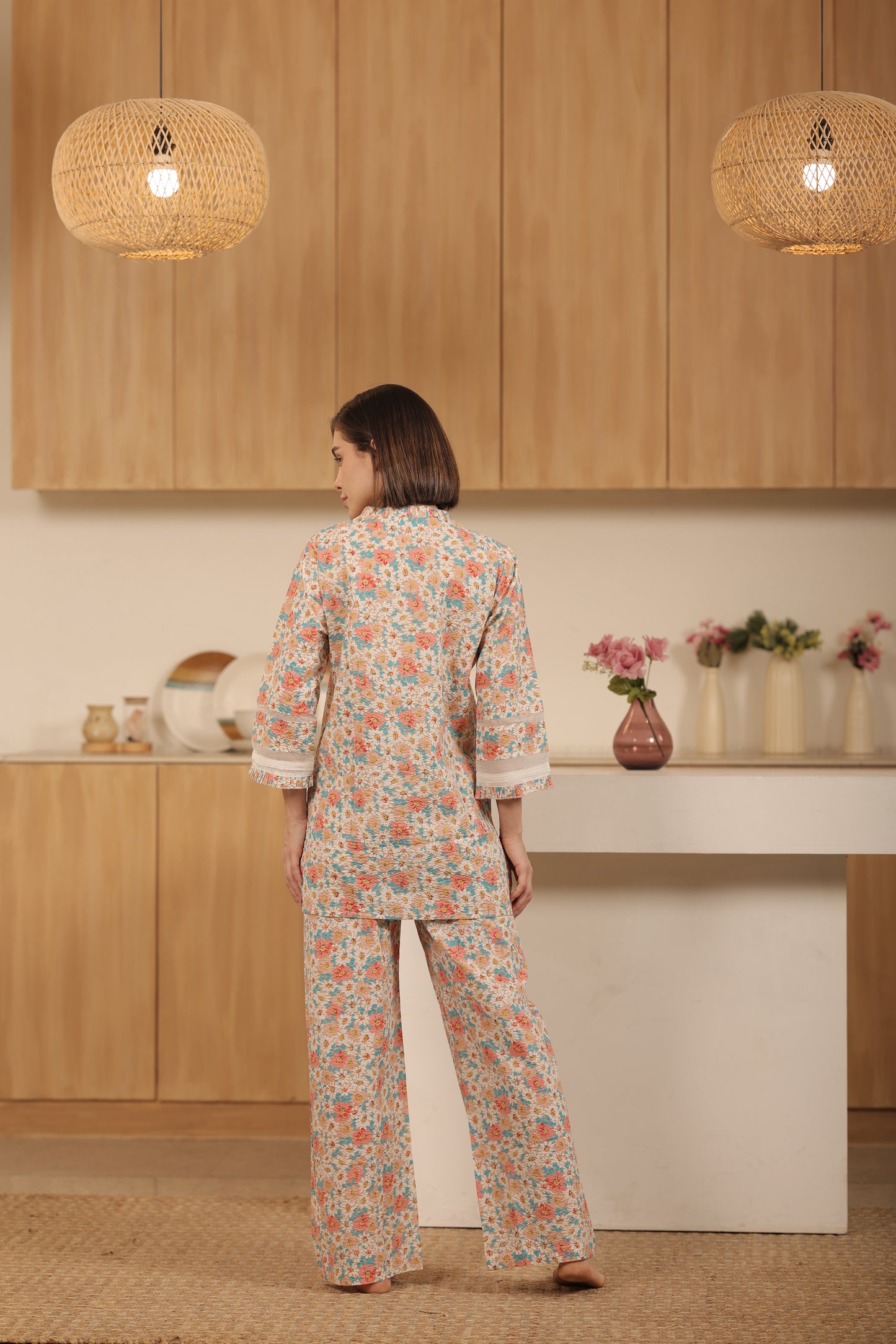 Cotton Kurti & Bottom Set