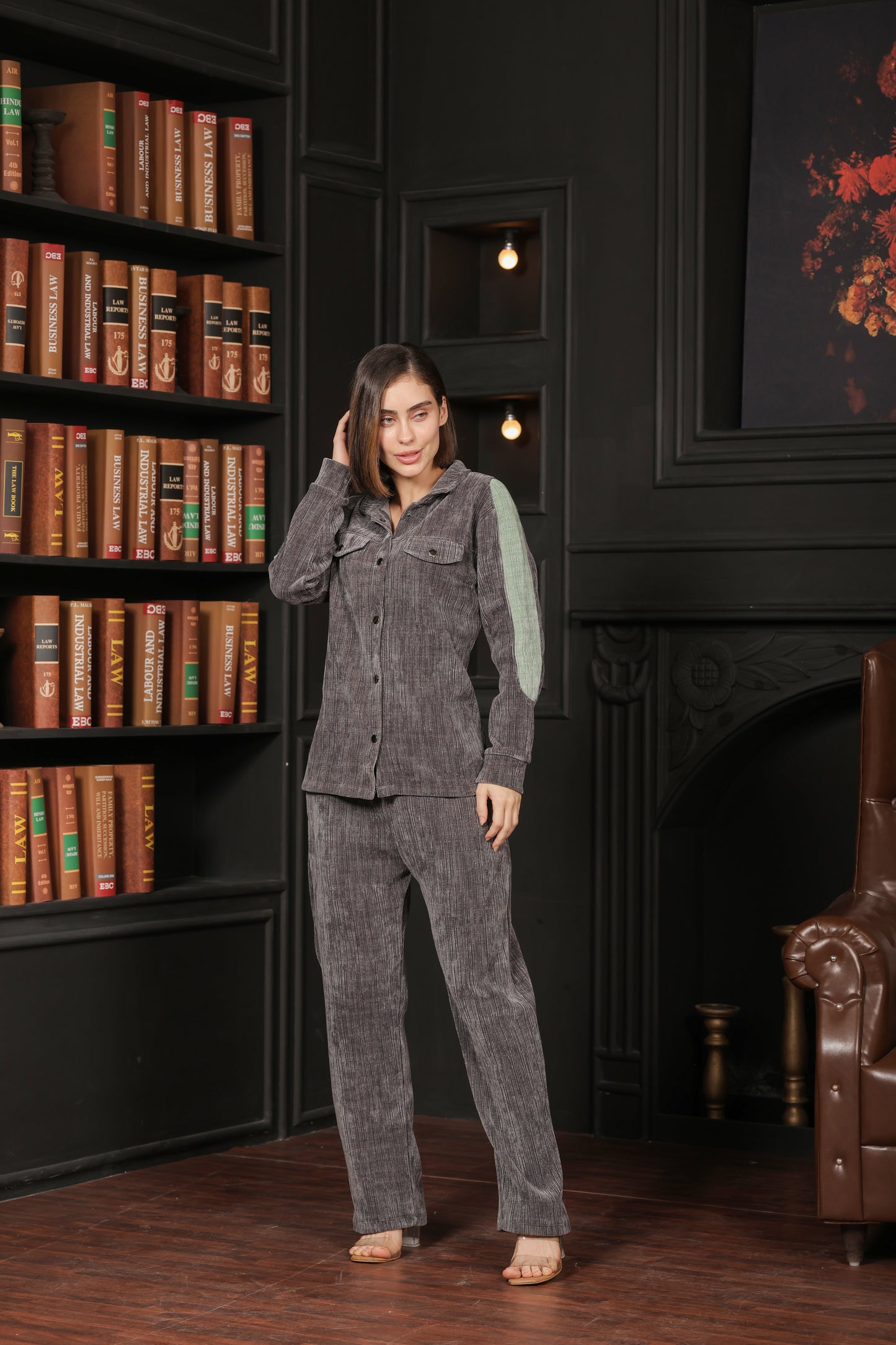 Kiza Women’s Chanel Corduroy Co-ord Set