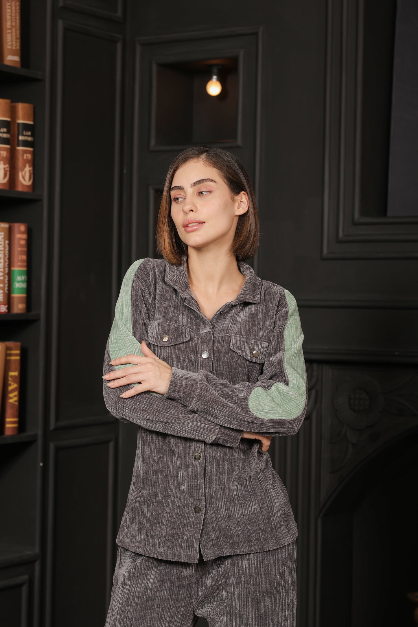 Kiza Women’s Chanel Corduroy Co-ord Set