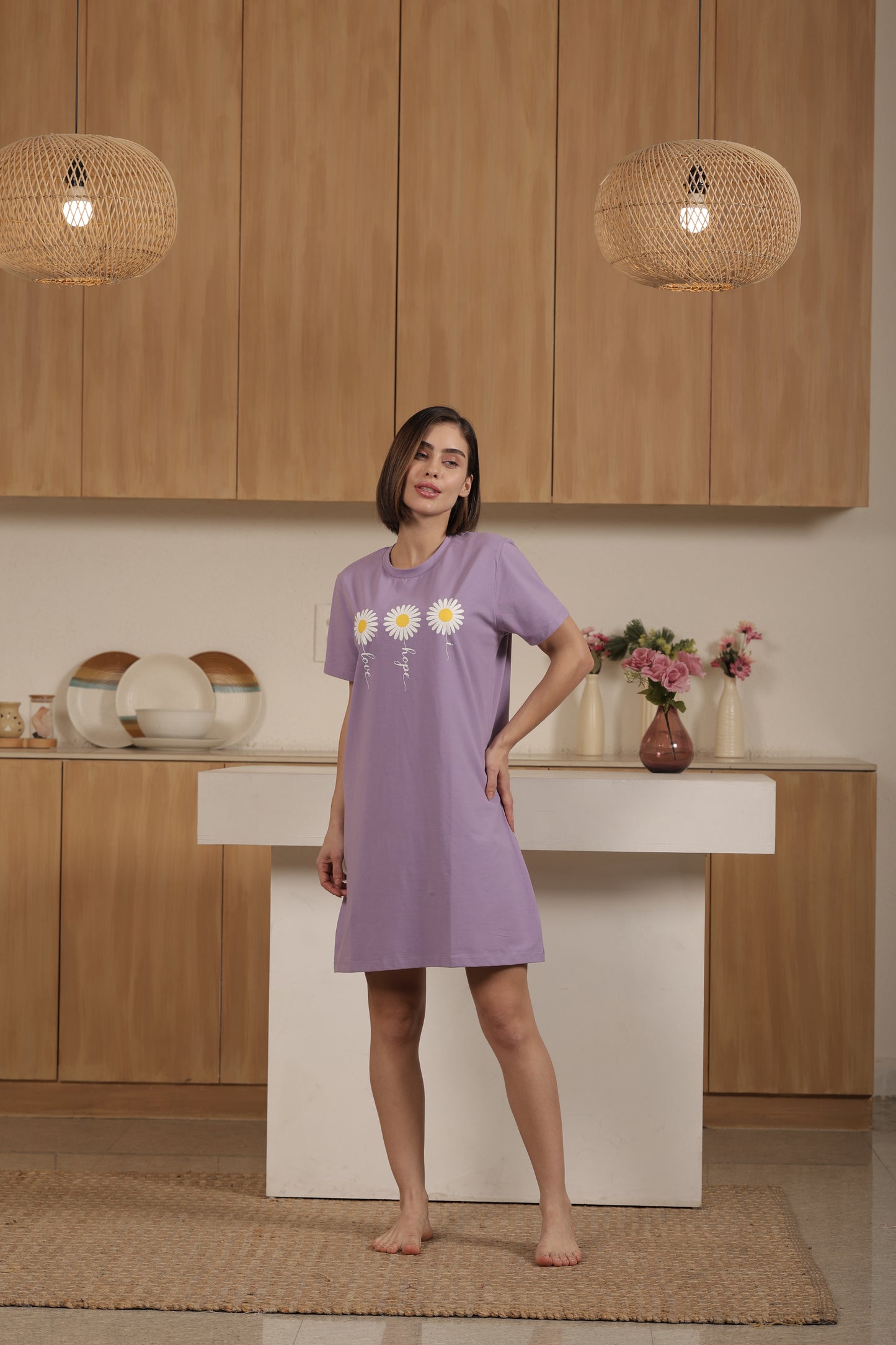 CottonBloom Daisy Lounge Dress