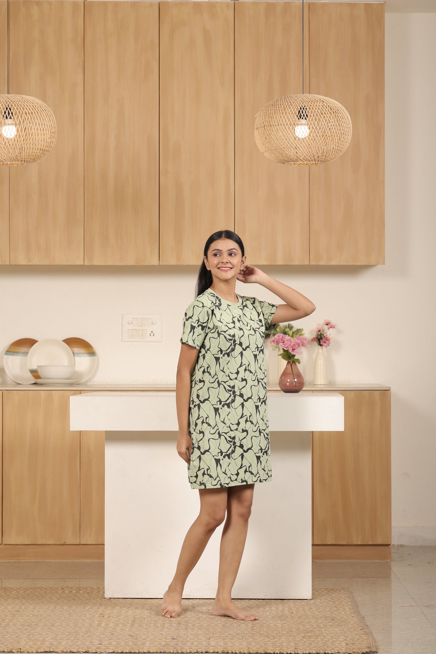 CottonBloom Breeze Dress