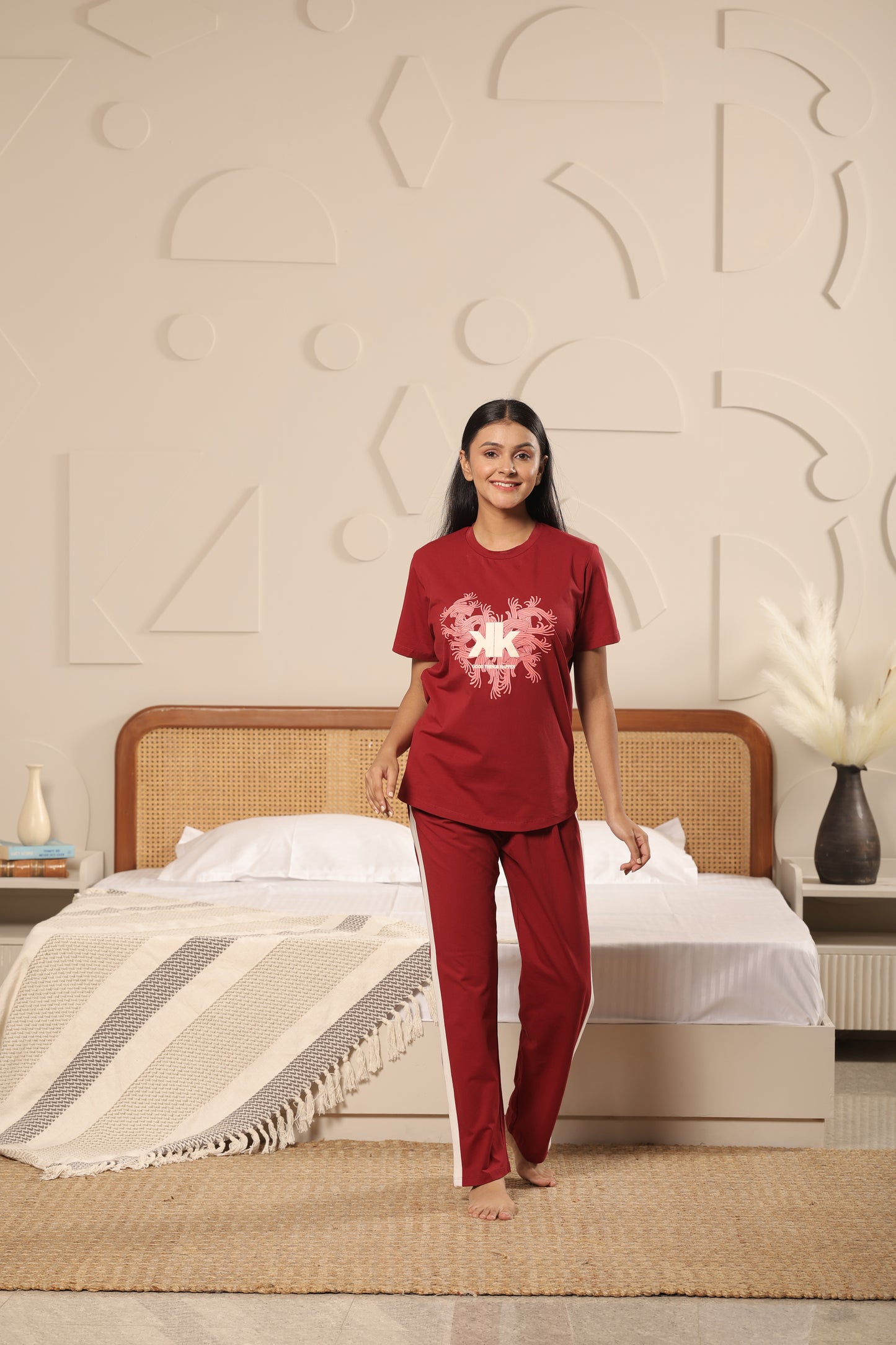 CottonBloom Crimson Ease Set