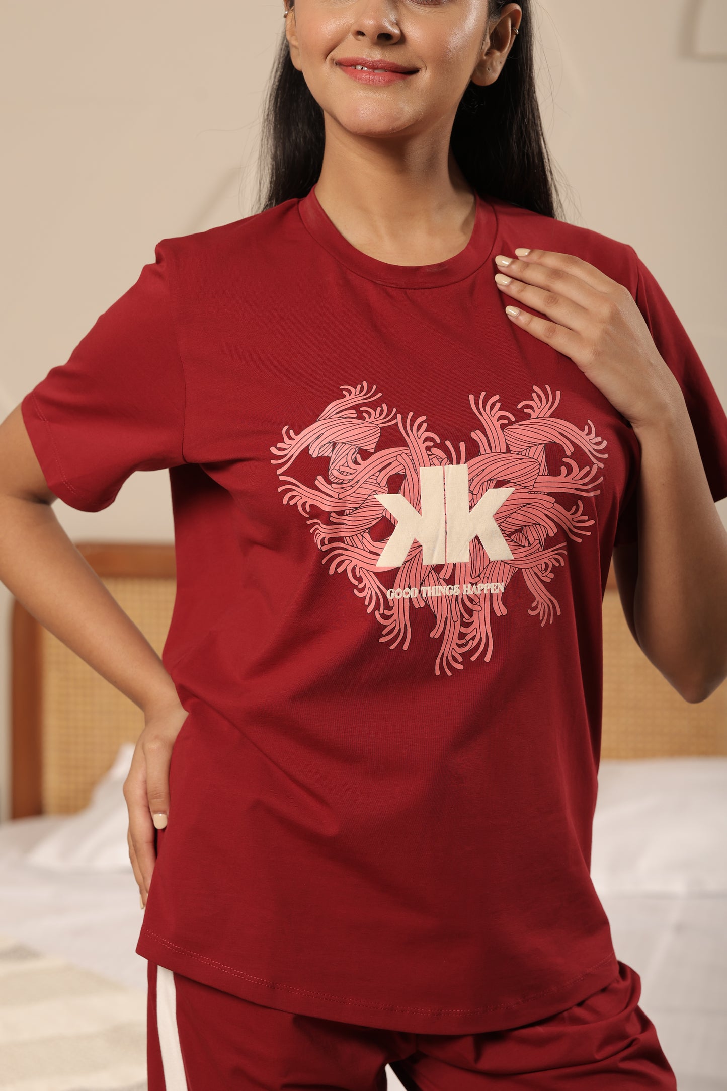 CottonBloom Crimson Ease Set