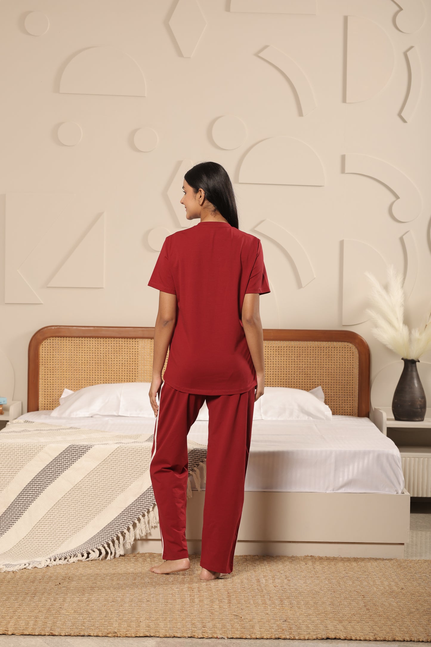 CottonBloom Crimson Ease Set