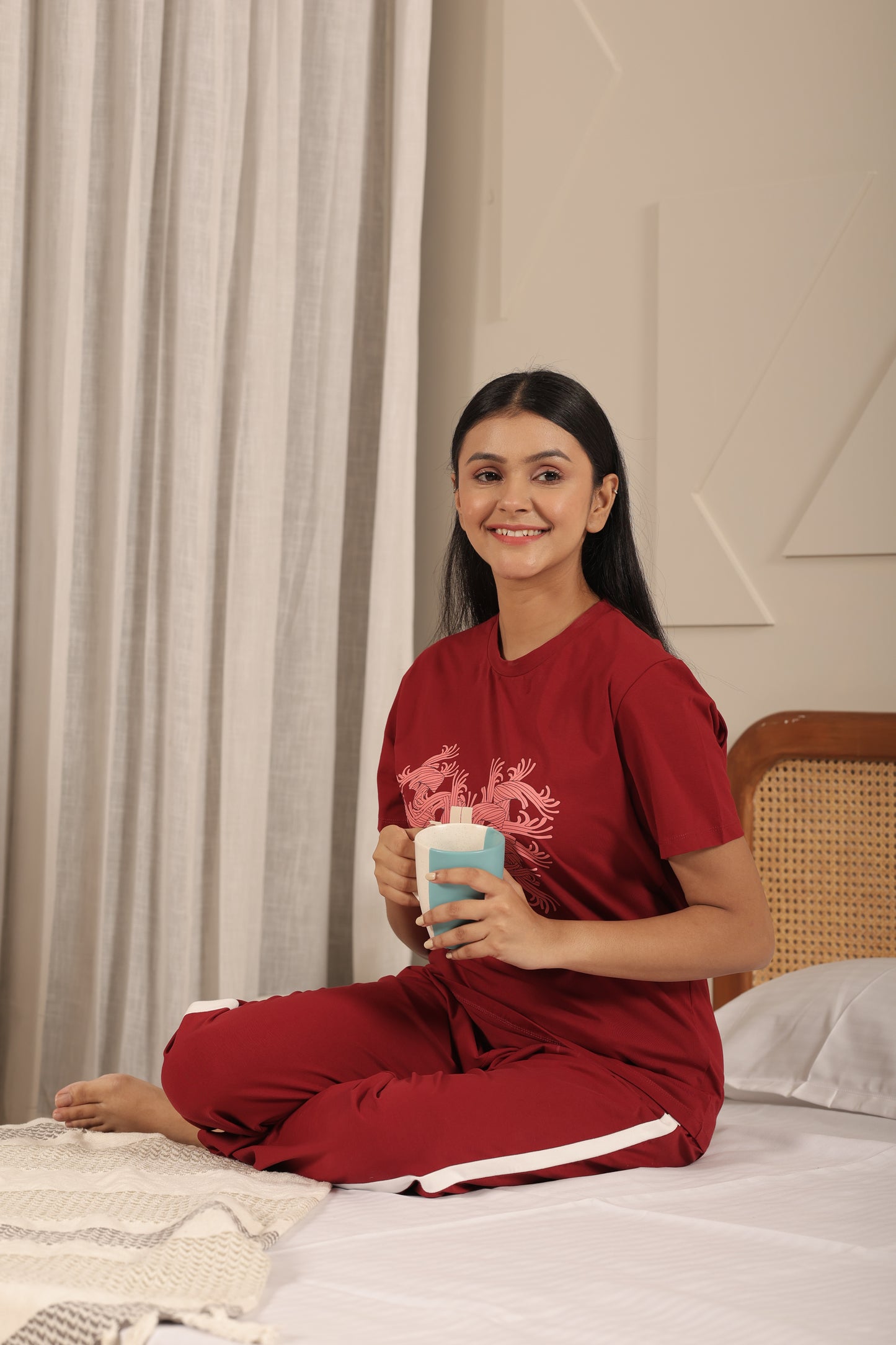 CottonBloom Crimson Ease Set