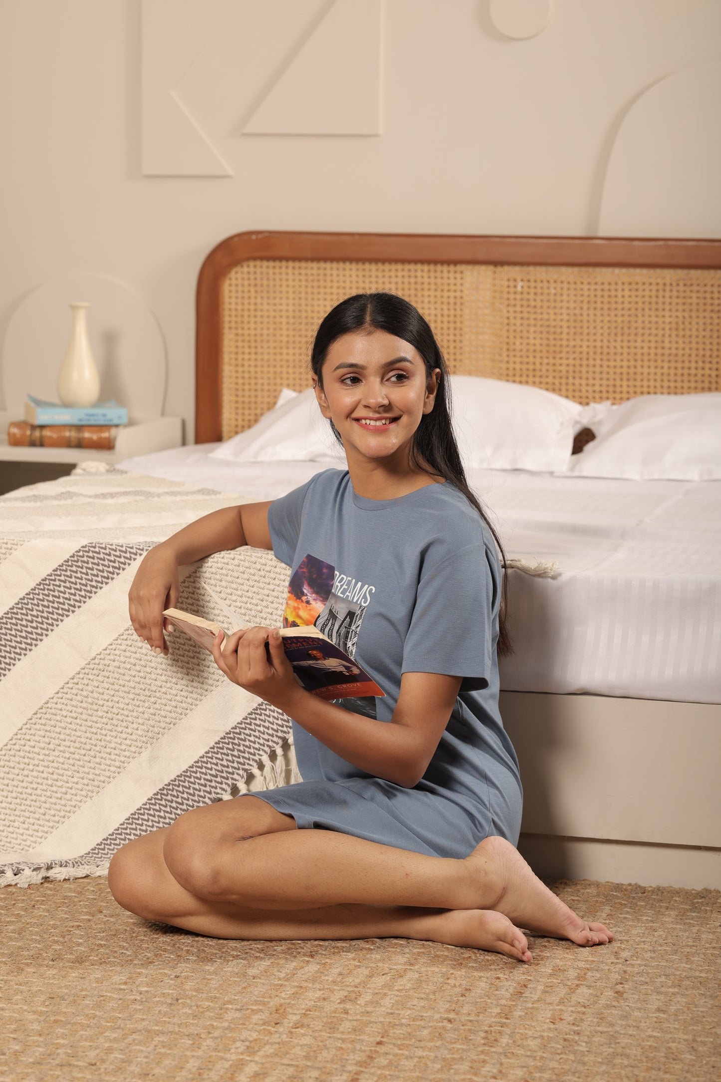 CottonBloom Brooklyn Dreams Lounge Dress